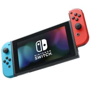 Nintendo Switch with Joy-Con controllers